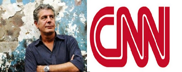 Anthony Bourdain Says Hi To CNN!
